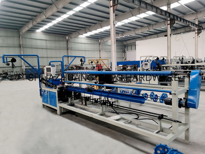 Chain Link Fence Machine